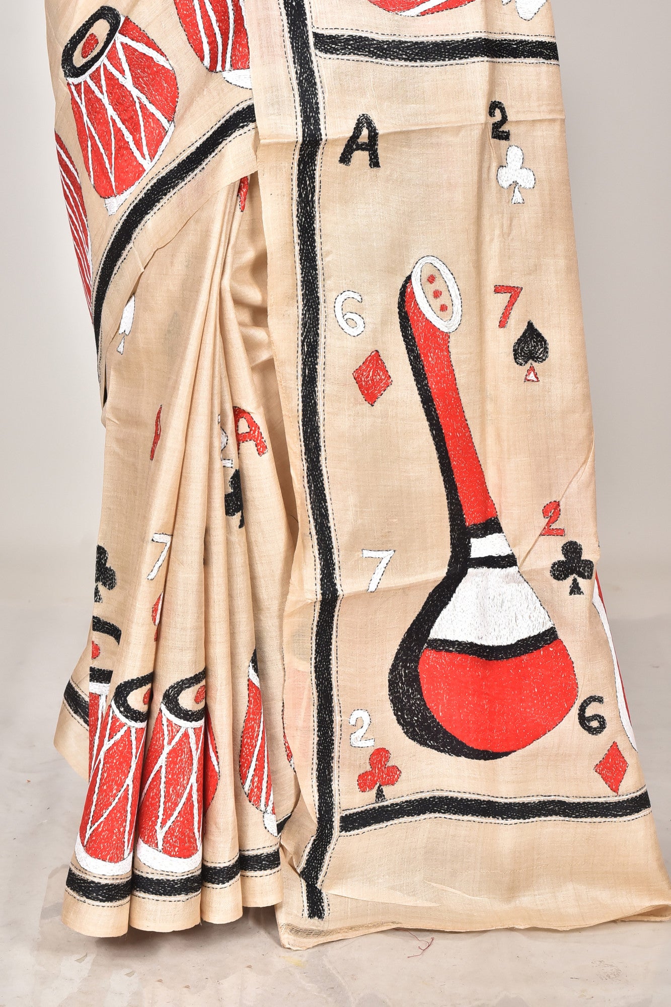 GACHI SILK KANTHA SAREE Thumbnail