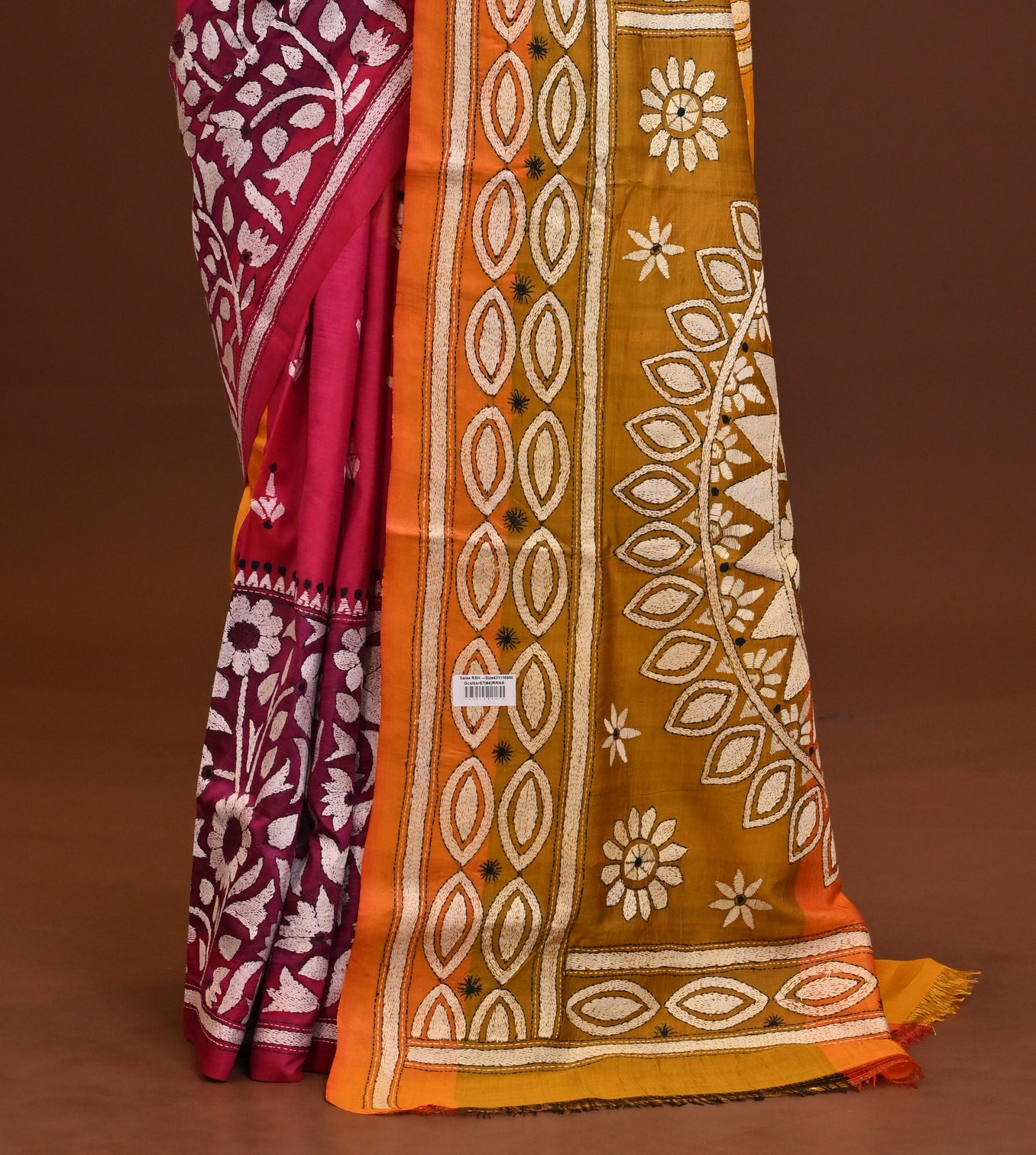 Gachi Silk Kantha Saree Thumbnail