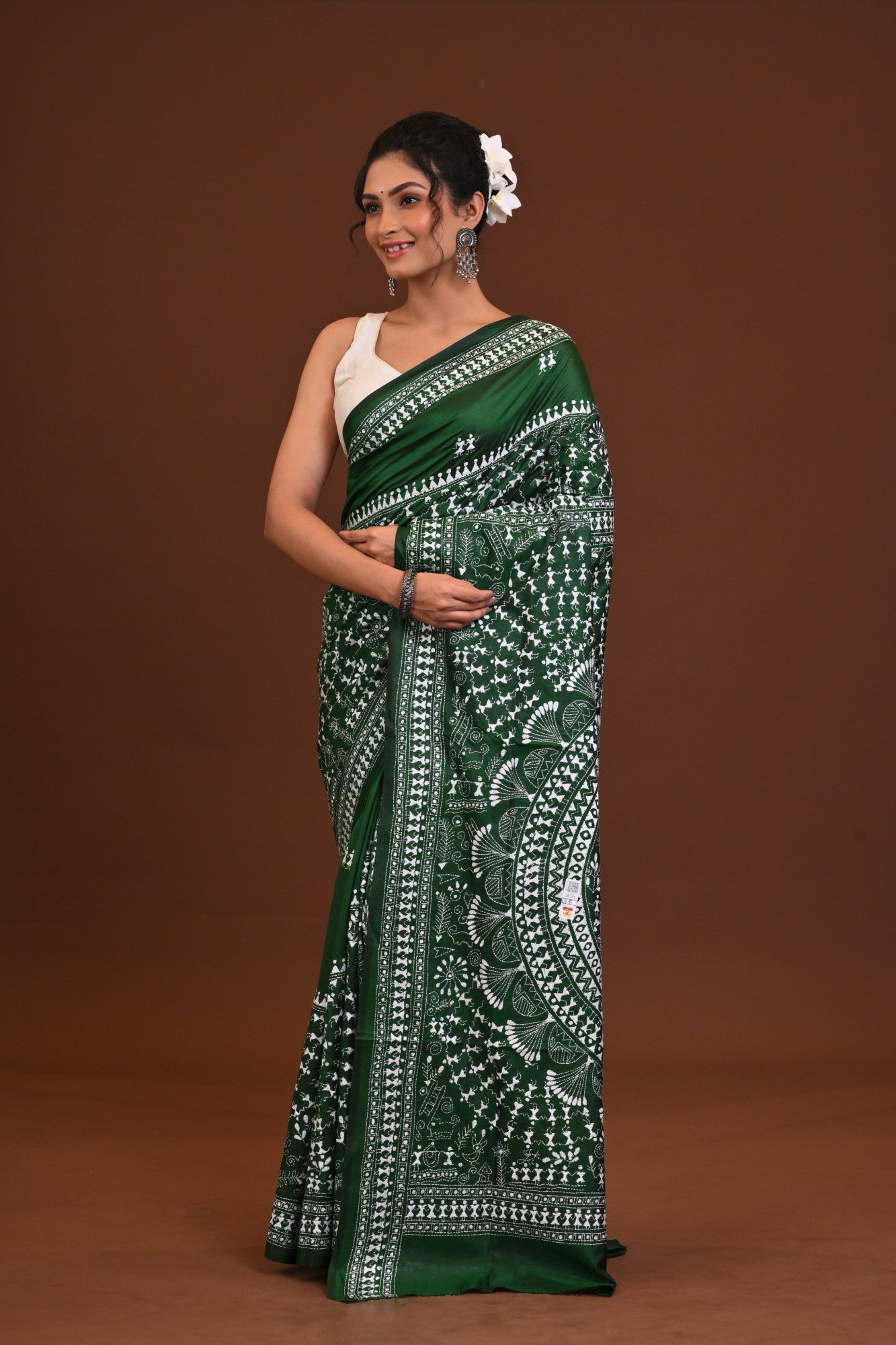 Pure Silk Kantha Saree